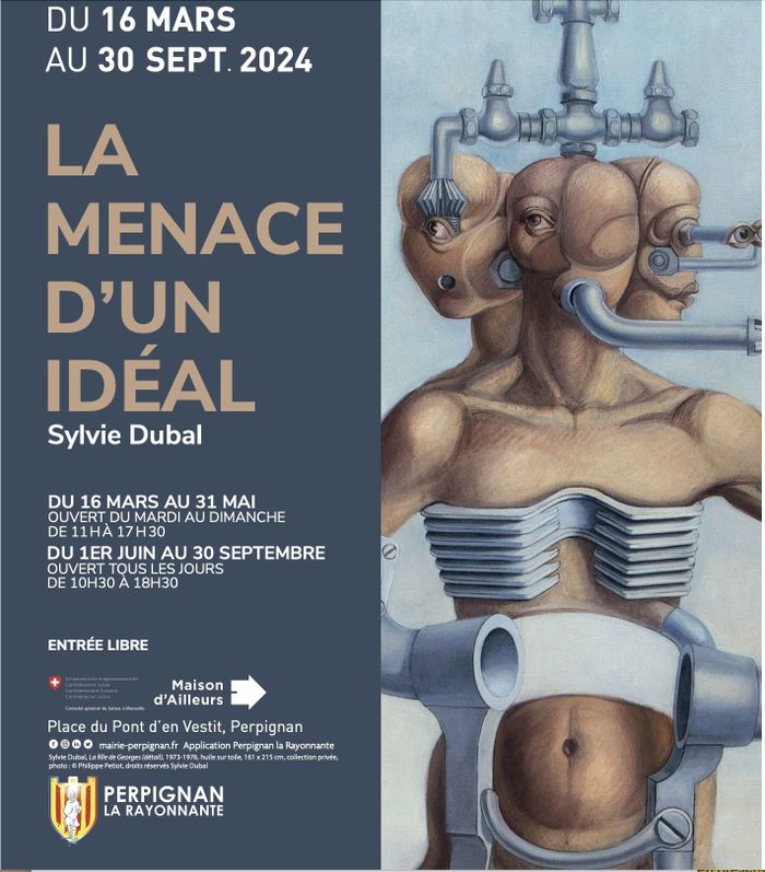 Exposition de l'artiste et auteur Sylvie Dubal