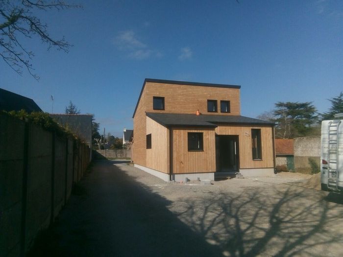 Visite d'une maison en ossature bois