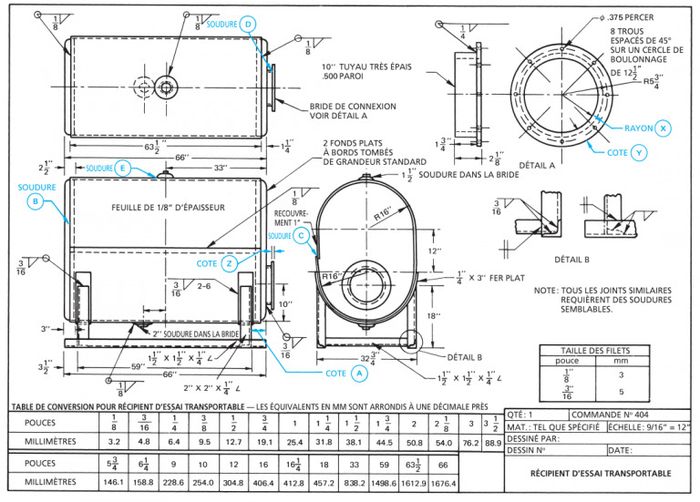 Lecture de plan industriel