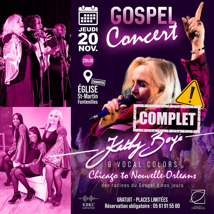 Concert Gospel Kathy Boyé & Vocal Colors