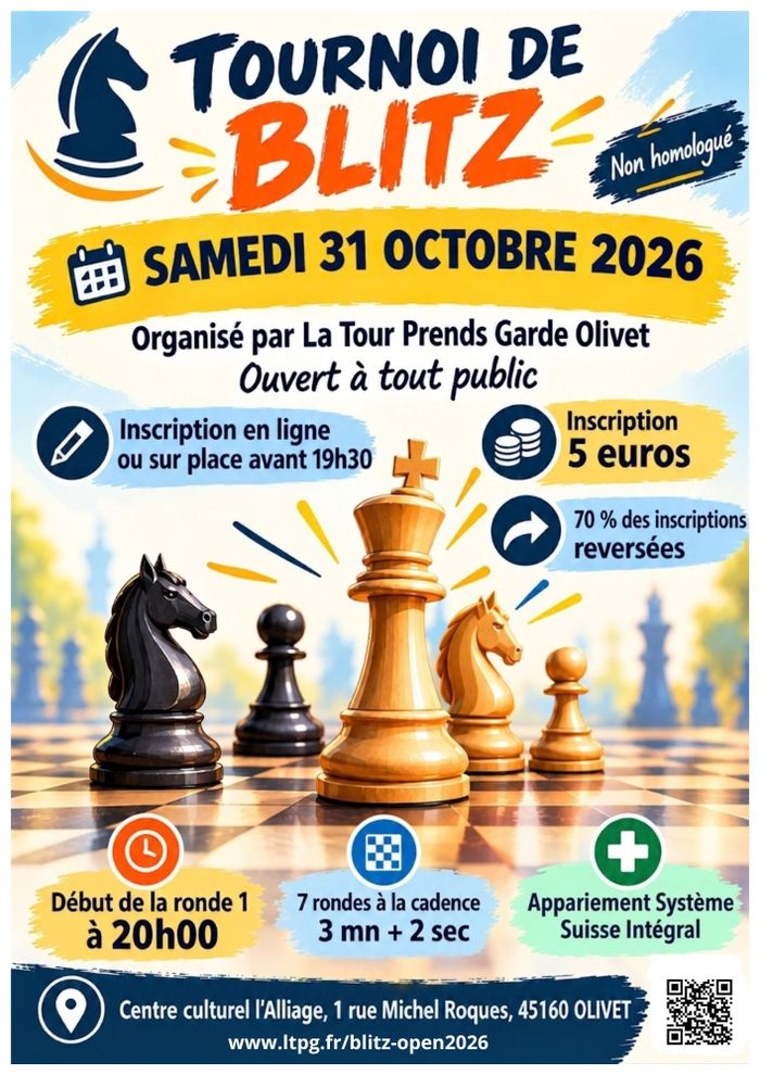 Tournoi de Blitz Open Serge Dimier