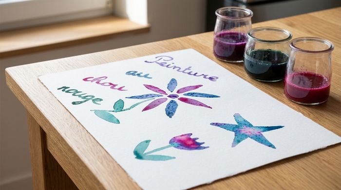 Peintures végétales [atelier créatif]