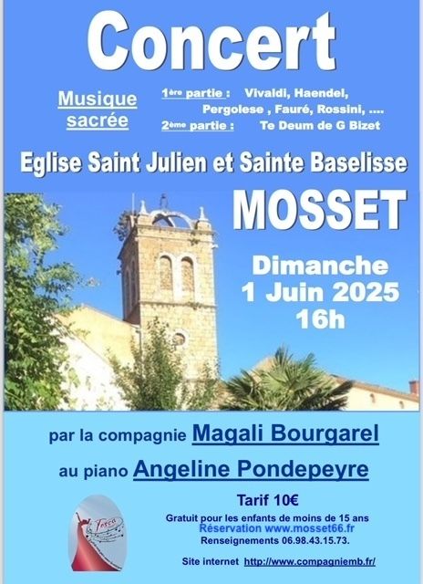 Musique sacrée - Cie Magali BOURGAREL / Angeline PONDEPEYRE