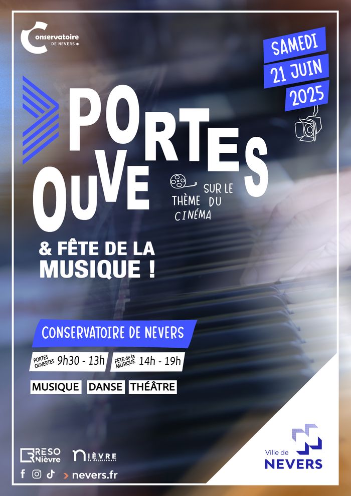Portes ouvertes du Conservatoire de Nevers & fête de la musique !
