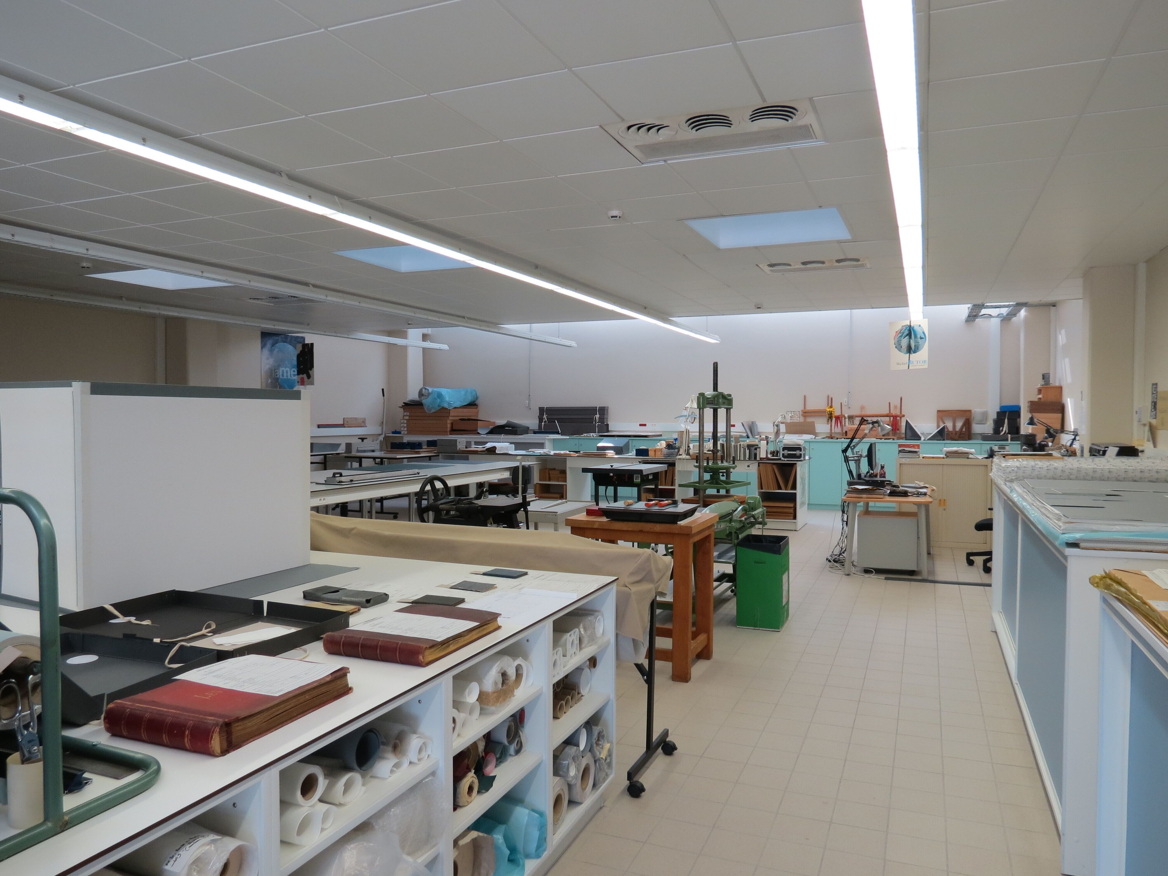 Visite thématique :  «Préservation du patrimoine écrit »