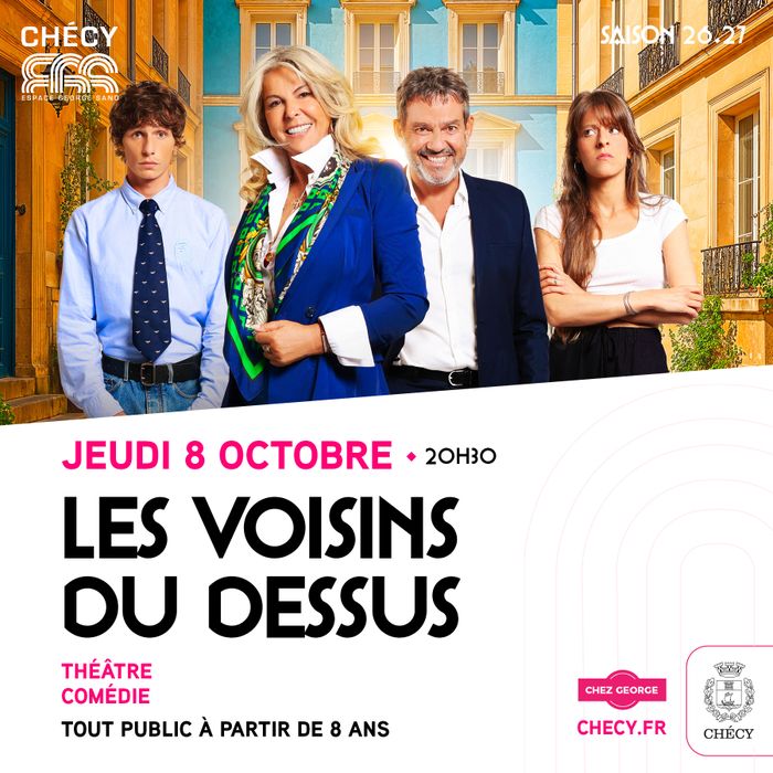 Affiche — Les Voisins du Dessus - Saison Culturelle 26/27