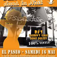 Concert - Bain de Rock dans la nuit - DJ's Lauren't Vinas, Denis Dulcet - 100% Vinyle