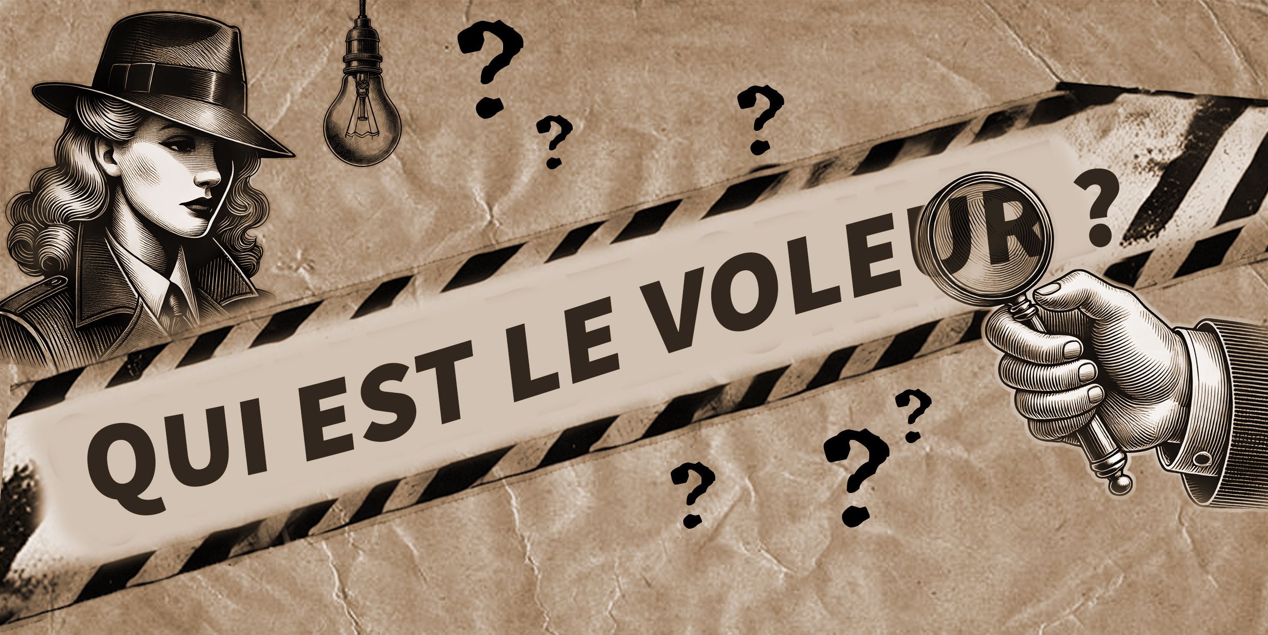 Cluedo géant - Étang de Lachamp - Saint-Germain-les-Vergnes