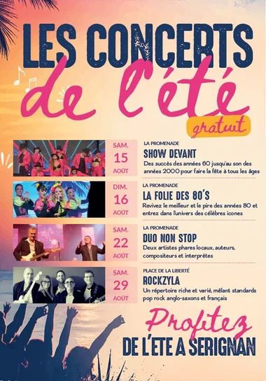 Les concerts de l'été : Duo Non Stop
