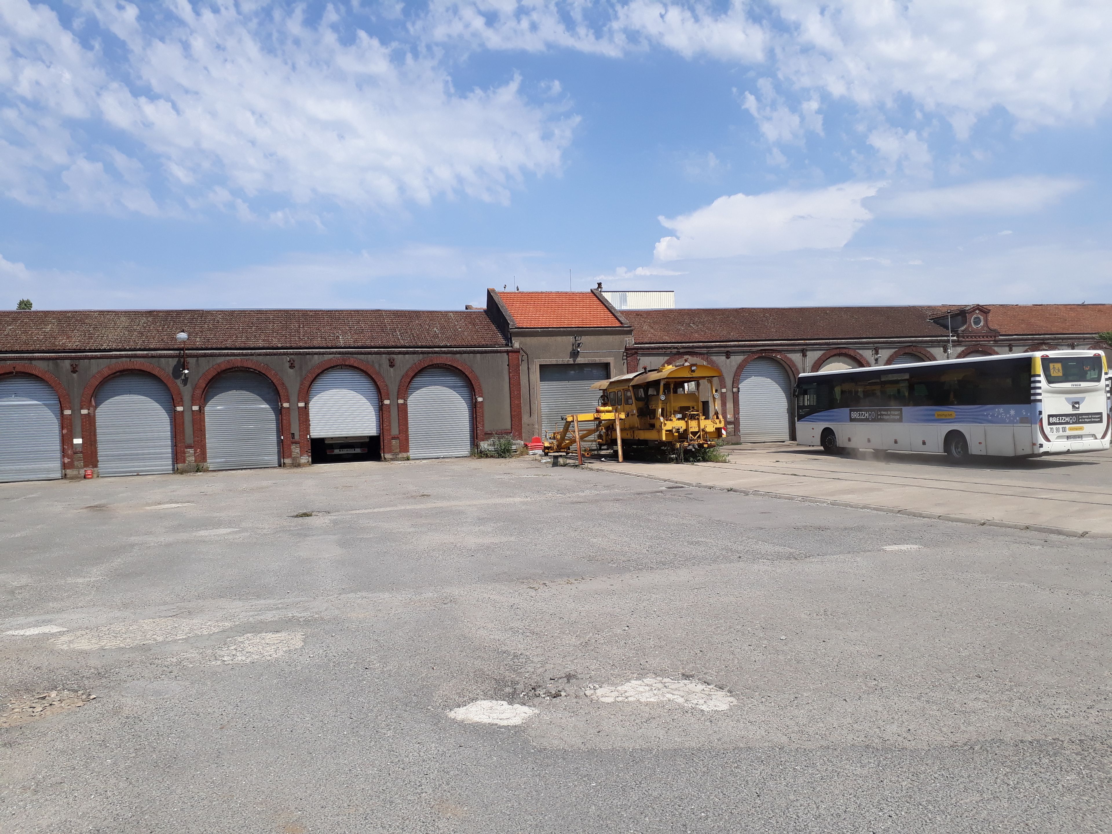 Visite des anciens ateliers SNCF