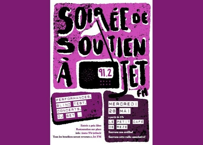 Fiesta sonore en soutien à Jet FM