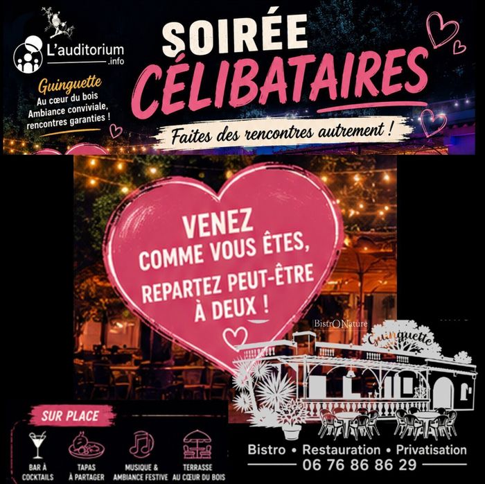 ✨ SOIRÉE CÉLIBATAIRE : RENCONTRES, JEUX & FUN ! ✨