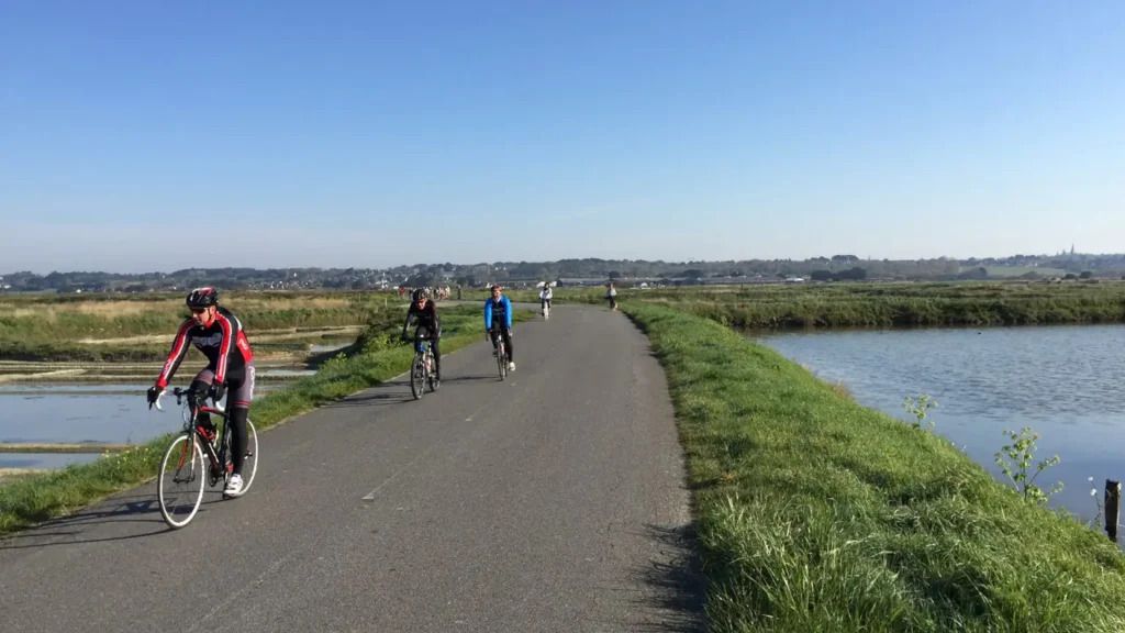 Journée douce dans les marais salants