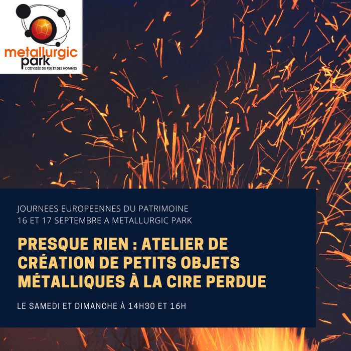 Découvrez un atelier de création de petits objets métalliques à la cire perdue