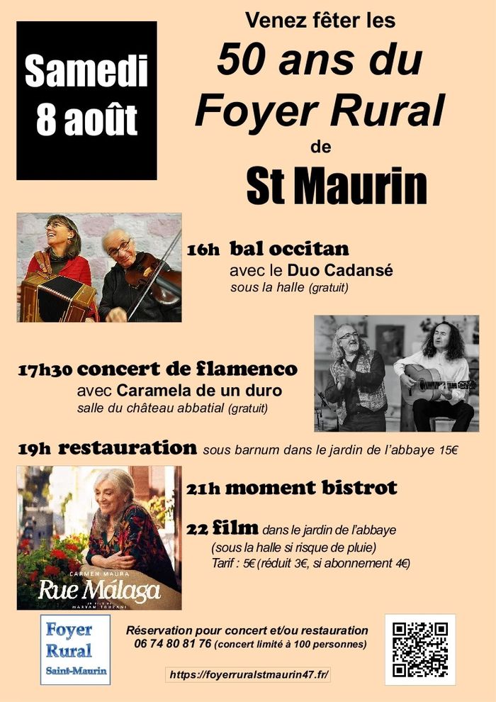 Affiche — Fête des 50 ans - Bal occitan et plus