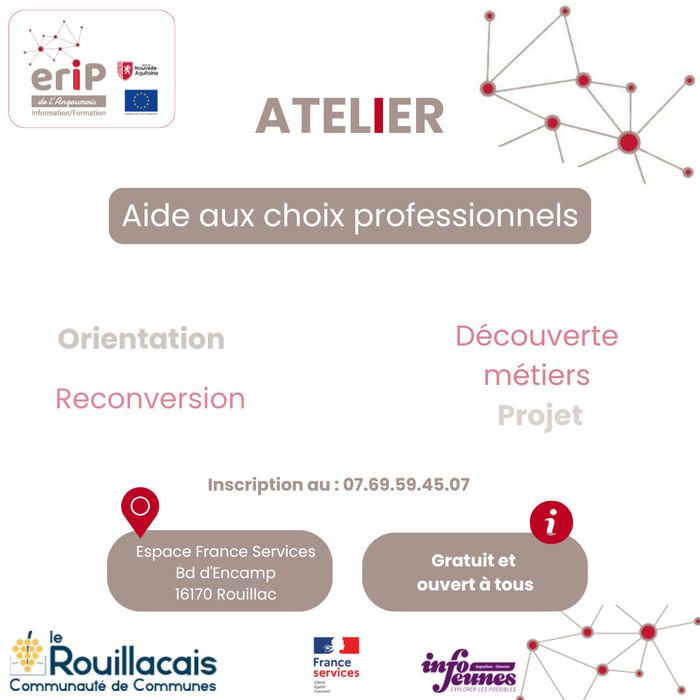 L'ERIP vous propose de découvrir les secteurs professionnels qui correspondent à votre profil avec l’aide de questionnaires d’intérêts, de fiches métiers et de logiciels…