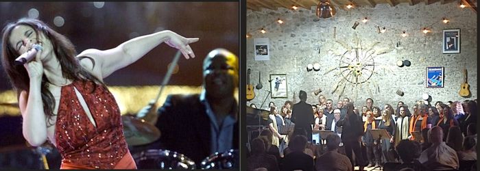 Soirée chant Louisa Baileche Quartet / Le Choeur GO'Spell on you