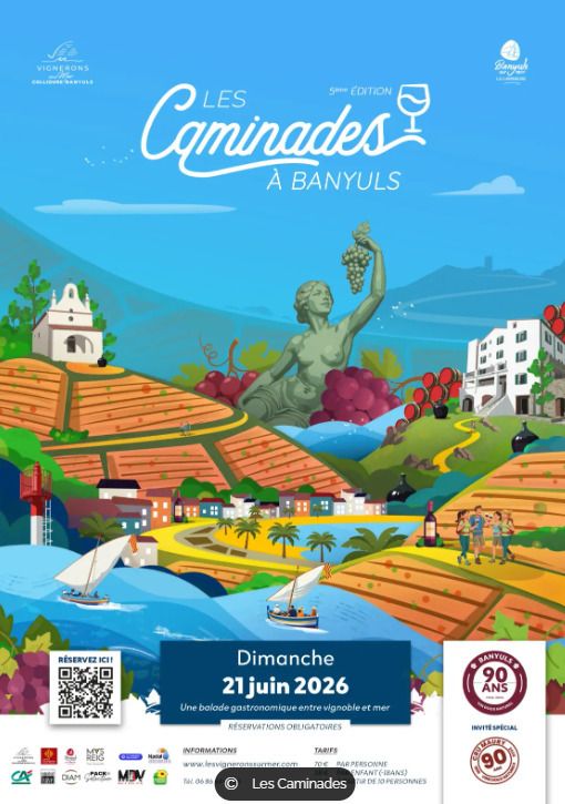 Les Caminades 2026 - 90 ans de l'AOP Banyuls