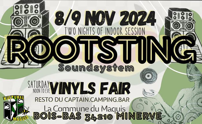 Roosting Soundsystem, Soirées de Roots UK Dub
