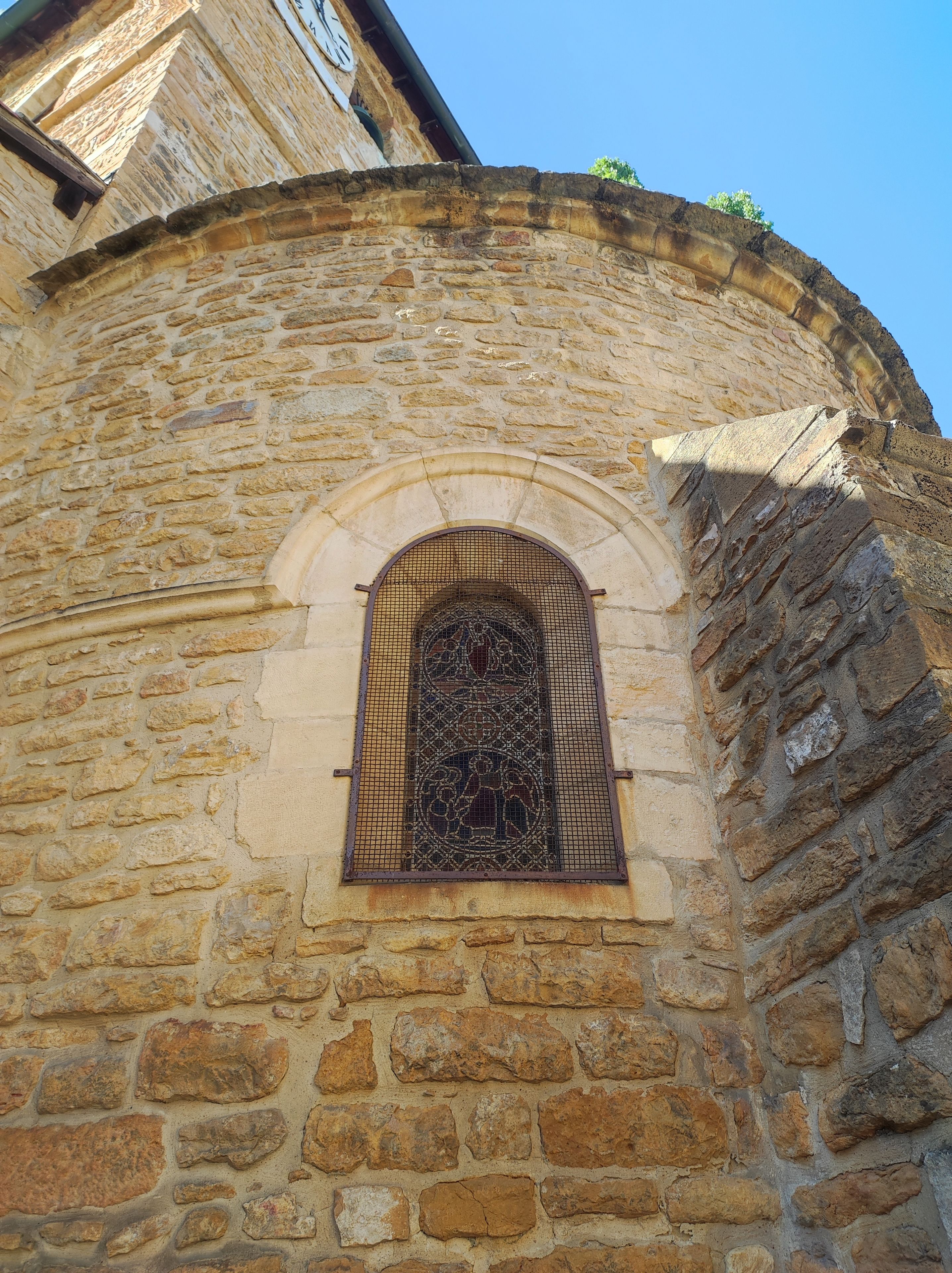 Visite de l'église romane de Saint-Romain-au-mont-d'or