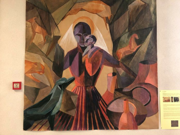 Les 4 éléments en peinture