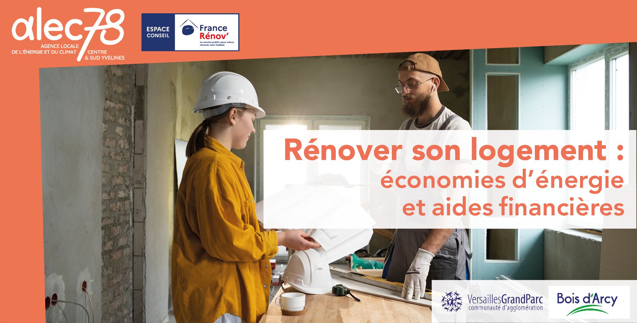 Conférence Rénover son logement : les clés pour économiser l'énergie et financer ses travaux