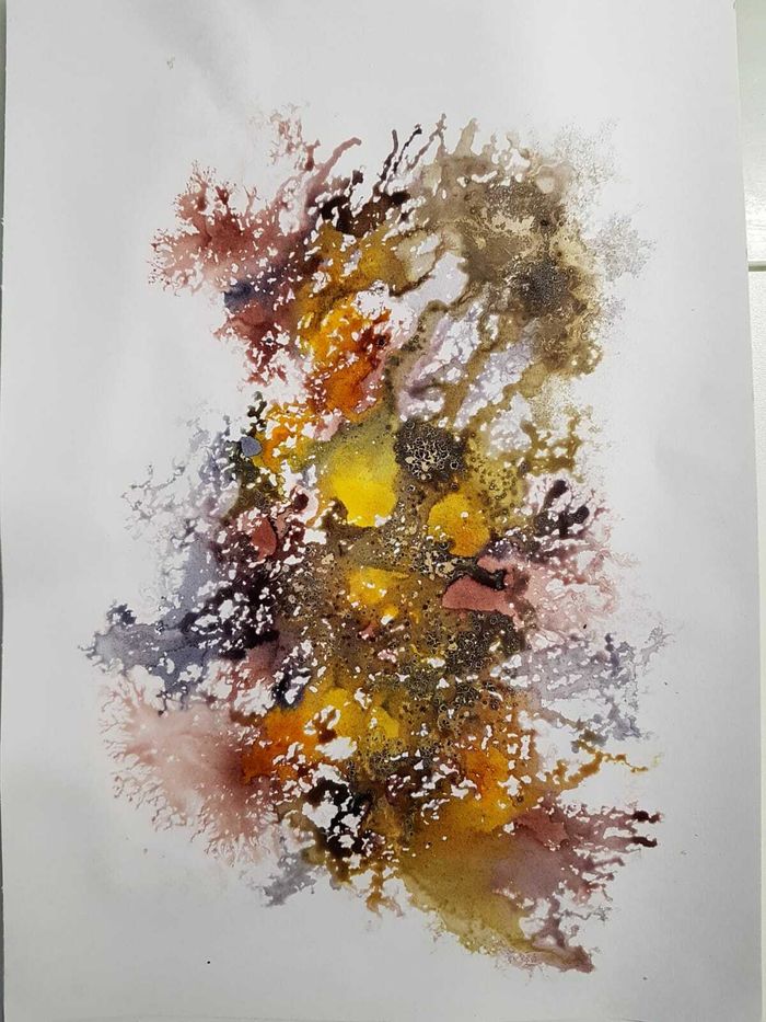 Brunch et atelier "effet mouillé"