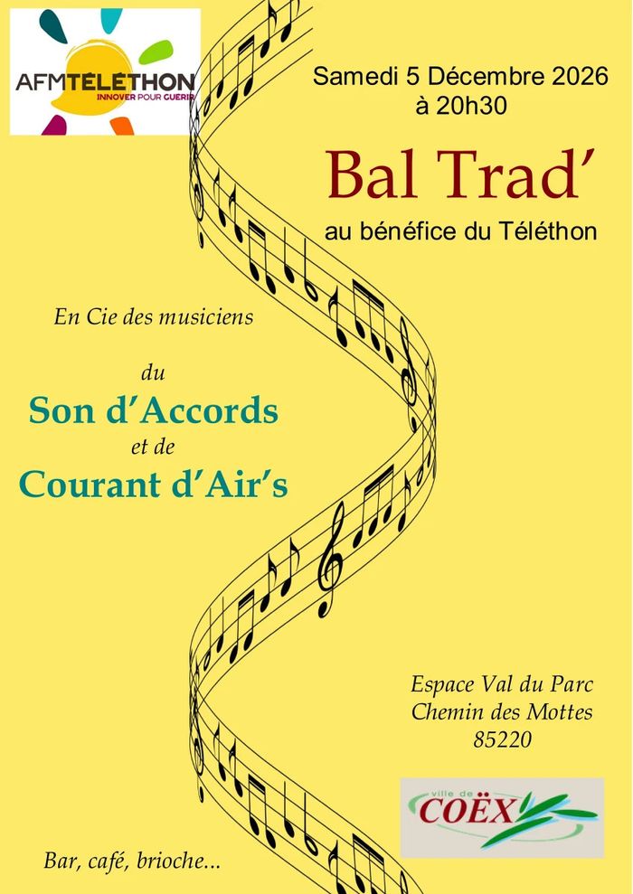 Affiche — Bal Trad'
