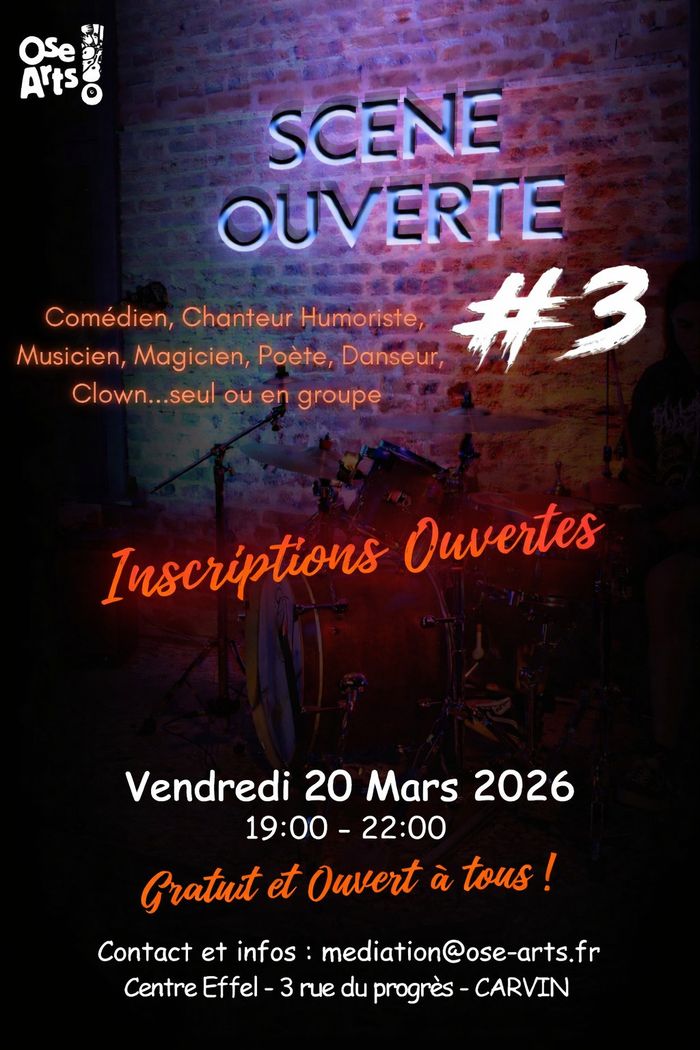 Venez nous montrer votre talent