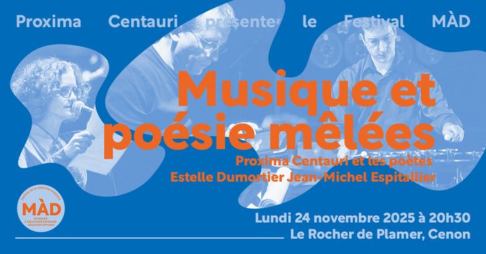 Musique et poésie mêlées - Festival MÀD 2025