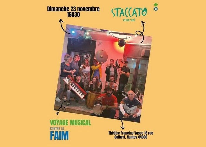 Staccato - Voyage musical contre la Faim