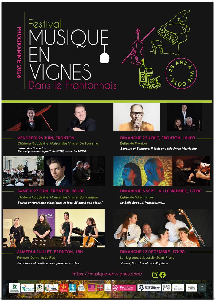 Festival Musique en Vignes dans le Frontonnais
