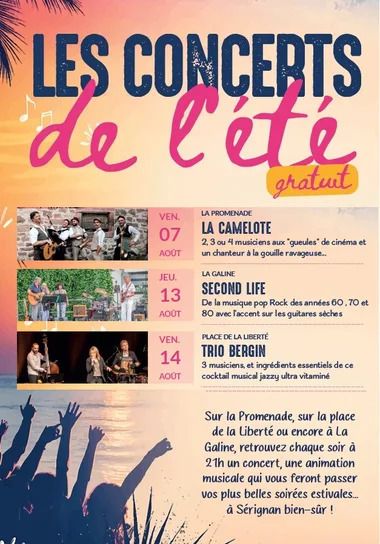 Les concerts de l'été : La Camelote