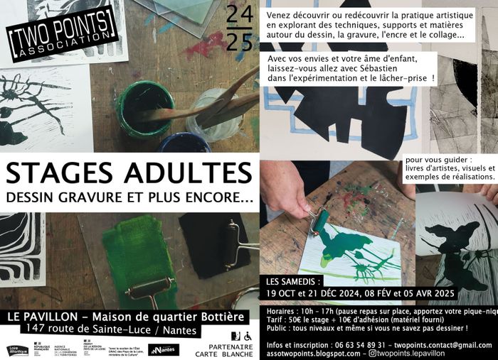 Atelier dessin gravure