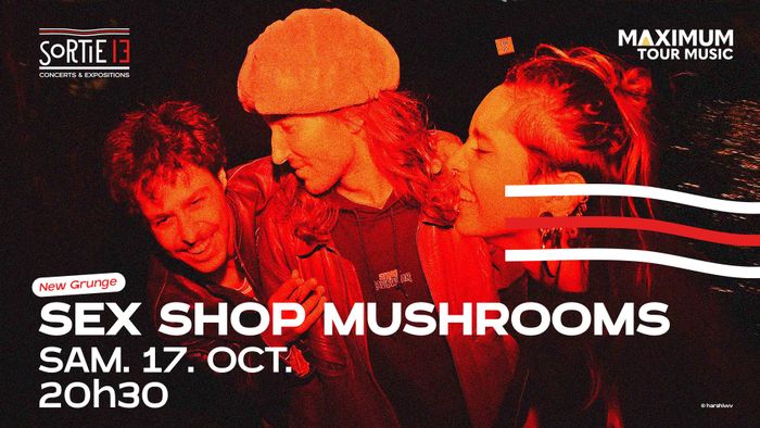 Affiche — Concert "Sex Shop Mushrooms"