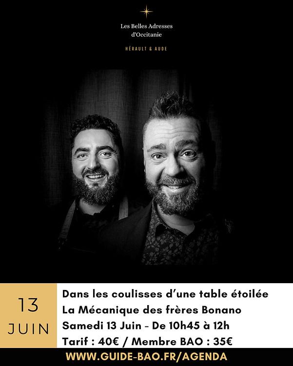 Rdv gourmand ans les coulisses d'une table étoilée