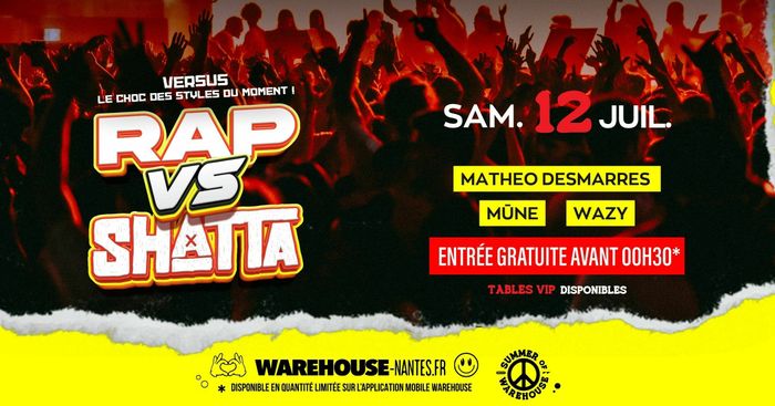 Versus : Rap vs. Shatta w/ Mūne, Wazy & Mathéo Desmarres