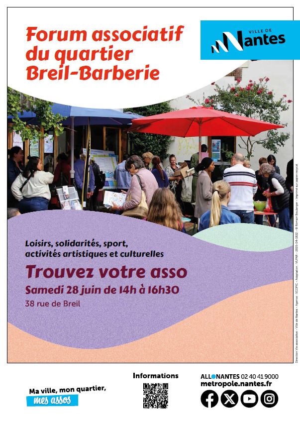 Forum des associations du quartier Breil-Barberie
