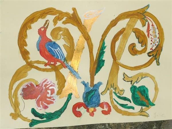 Atelier créatif- Je peins comme au moyen âge