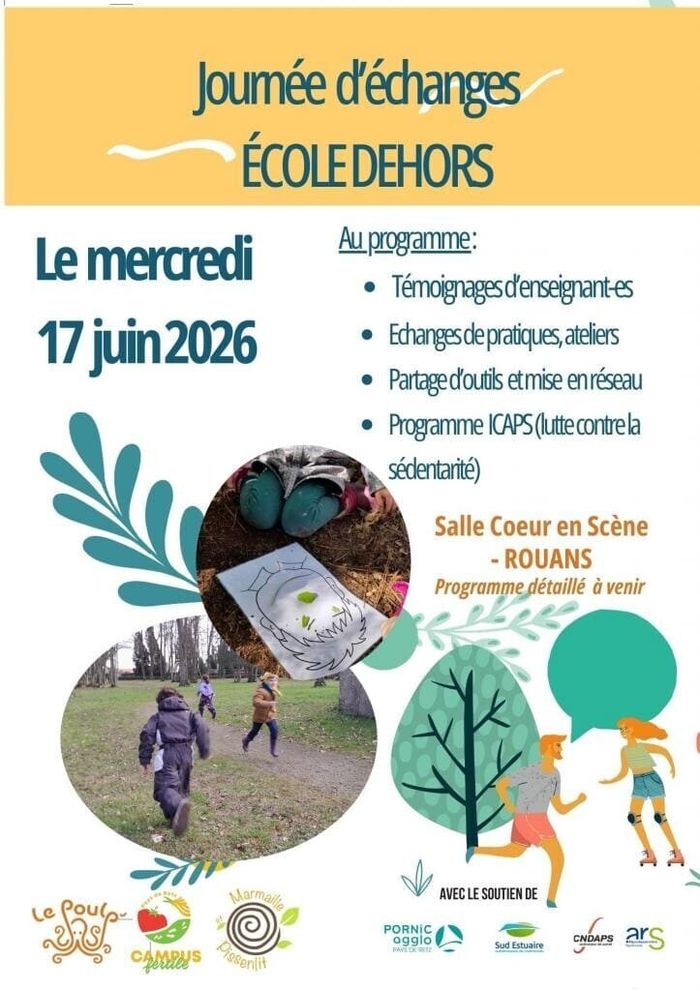 Journée d'échanges ECOLE DEHORS