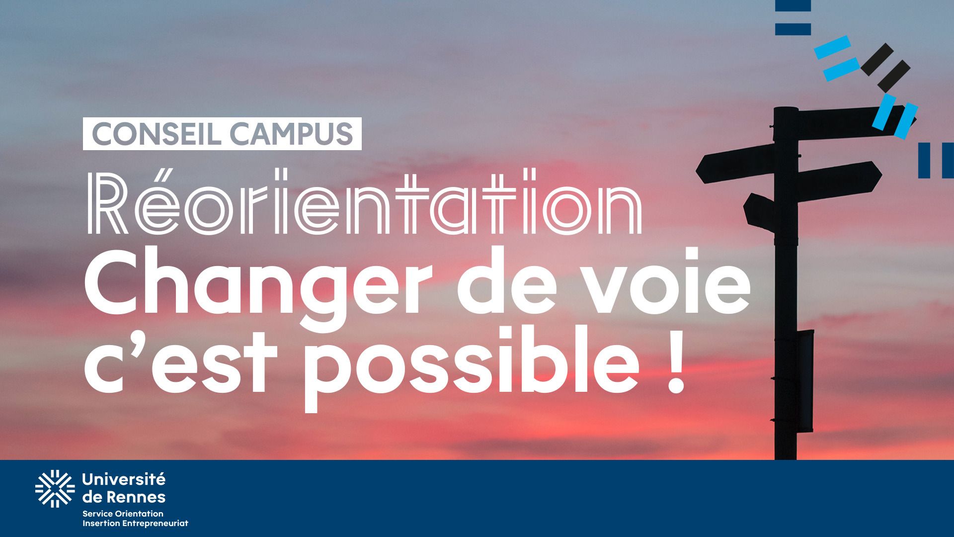 Le SOIE vient à votre rencontre sur les campus pour répondre à toutes vos questions sans rendez-vous. Ce mois-ci focus sur la réorientation au second semestre.