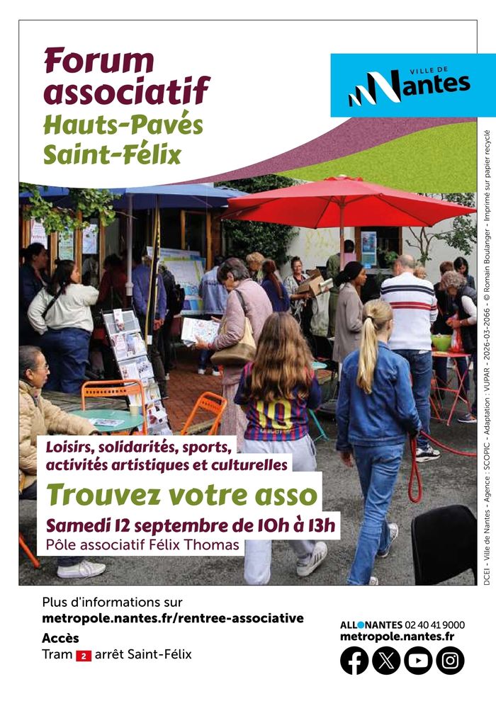 Forum des associations du quartier Hauts-Pavés–Saint-Félix