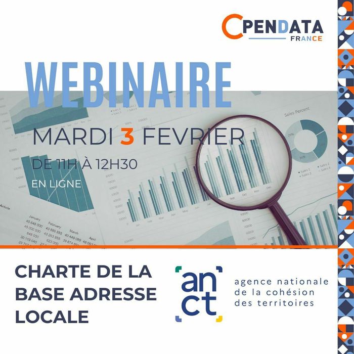 Webinaire : Charte de la Base Adresse Locale avec l’ANCT