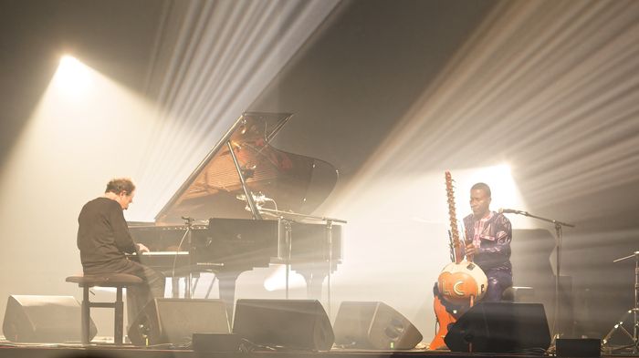 Olivier Hutman et Lamine Cissokho