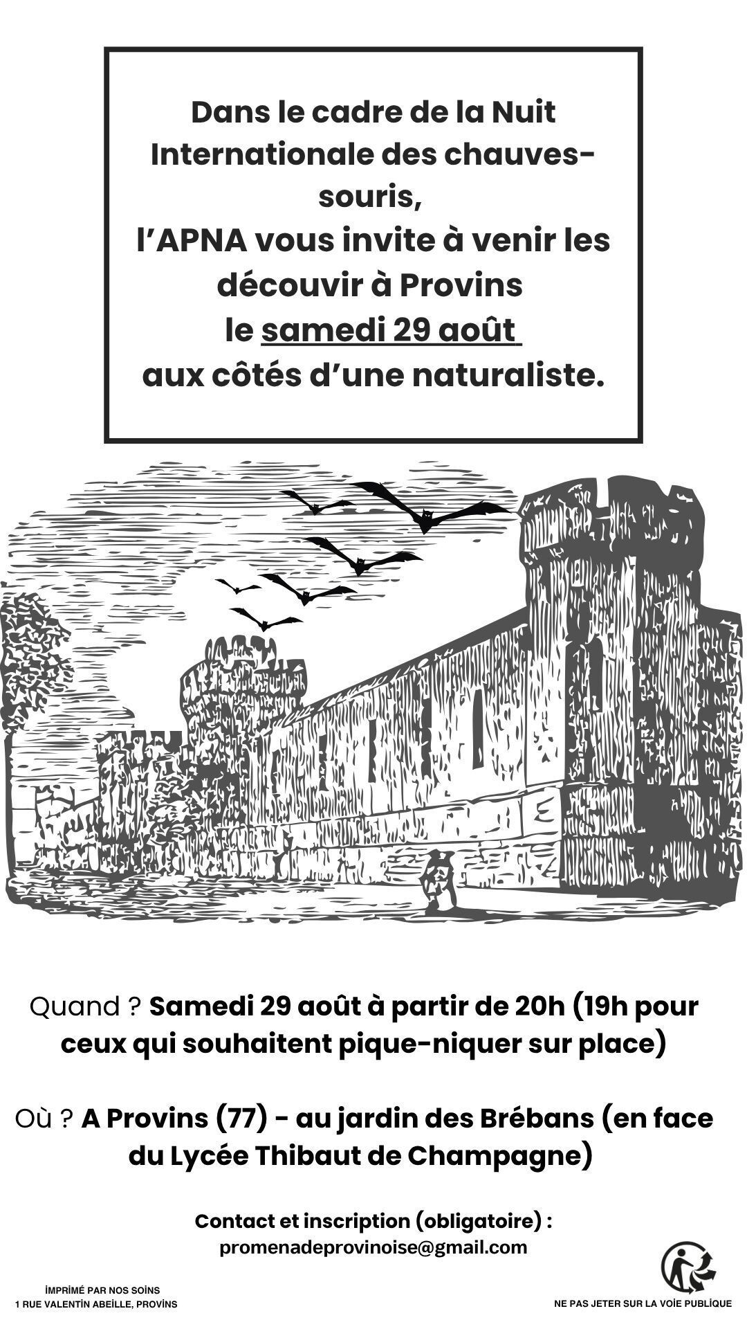 A la découverte des chauves-souris