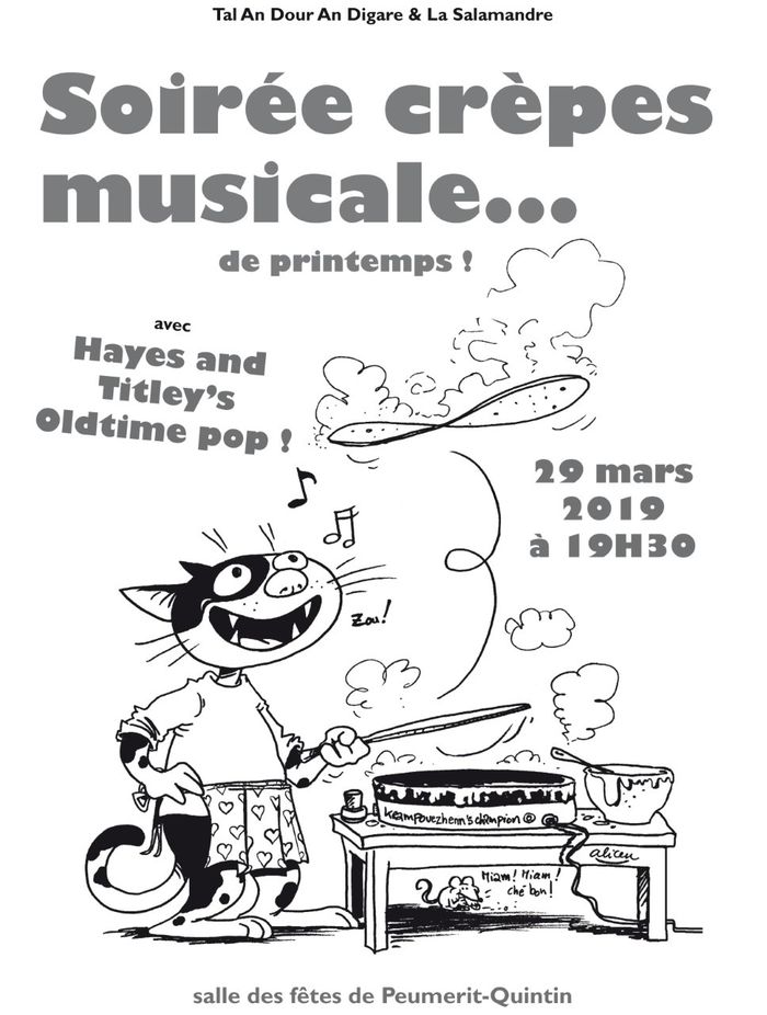 Soirée crêpes musicale.. de printemps