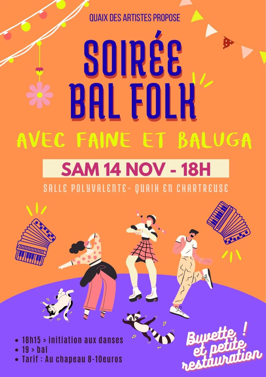 Bal folk à Quaix en Chartreuse