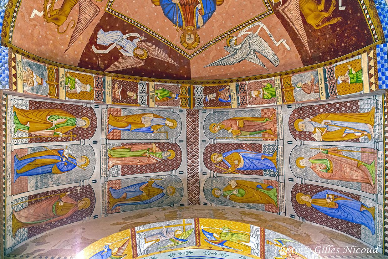 Découvrez l'église Saint-Loup et ses fresques
