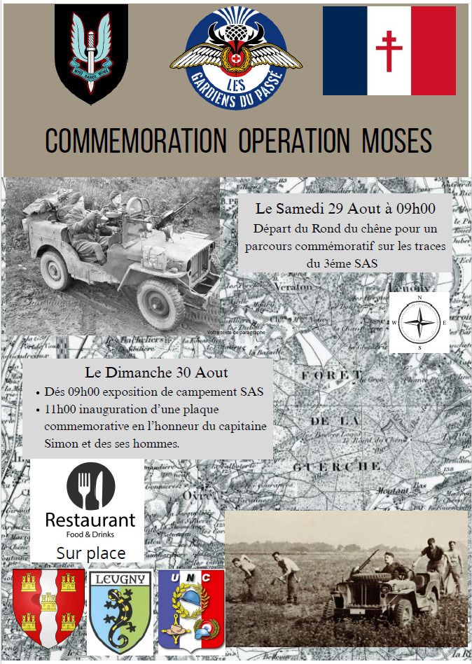 Affiche — Commémoration Opération Moses