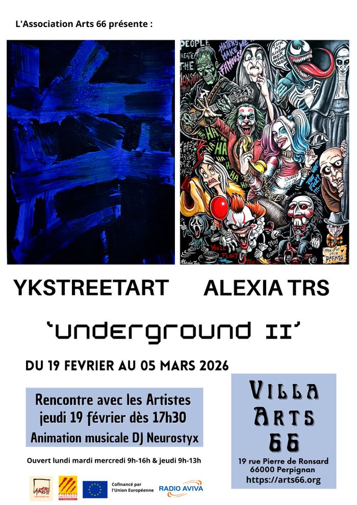 Underground II - Ykstreetart et Alexia Trs